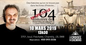 104 histoires à la Croisée des Chemins - 10 mars 2019 à 13h30