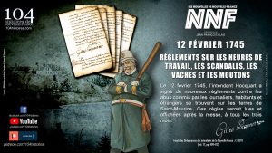 12 février 1745 - Aujourd'hui en Nouvelle-france